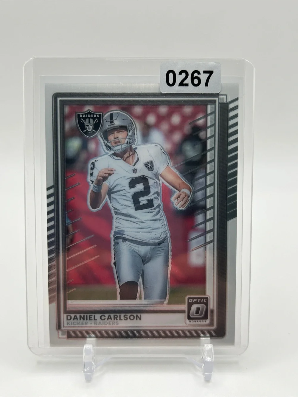 Daniel Carlson Raiders Football Trading Card 🏈